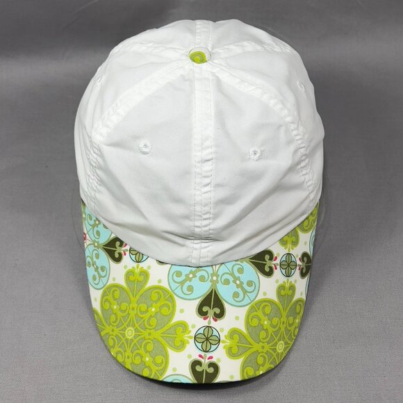 Glove It Strapback Cap Hat White Sportswear Biking Running Athletic Golf Womens - Picture 7 of 15